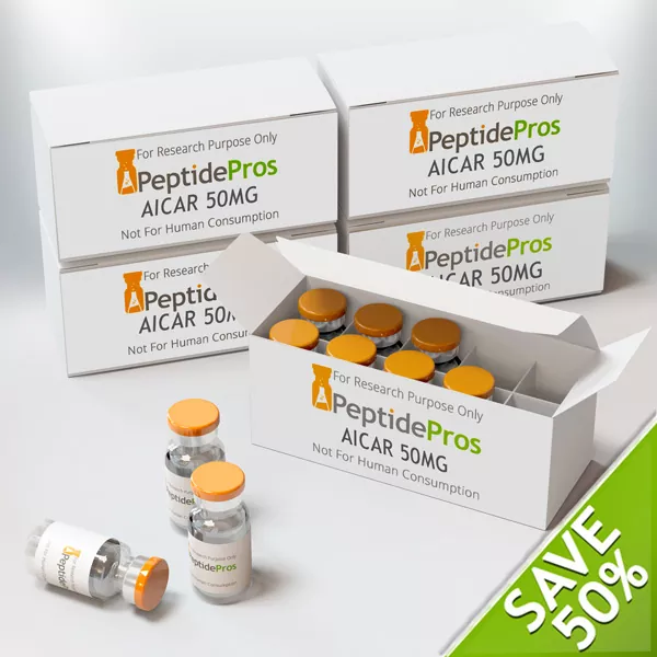 AICA Ribonucleotide (AICAR) 50mg 100 VIALS AT 50% OFF