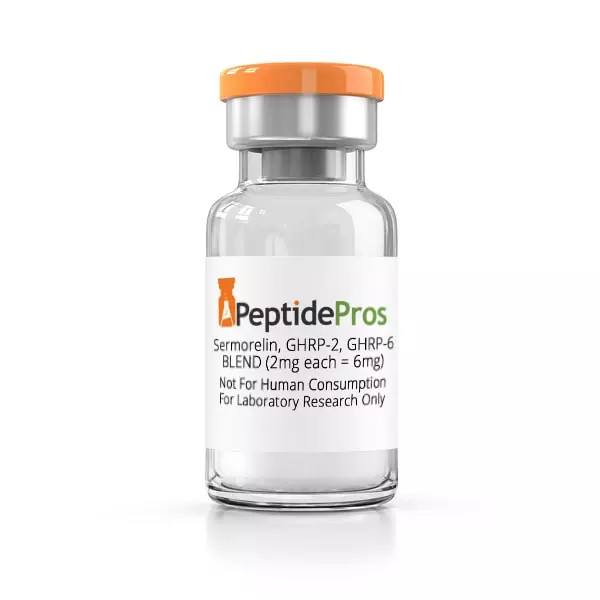 Sermorelin, GHRP-2 and GHRP-6 BLEND (2mg each = 6mg)